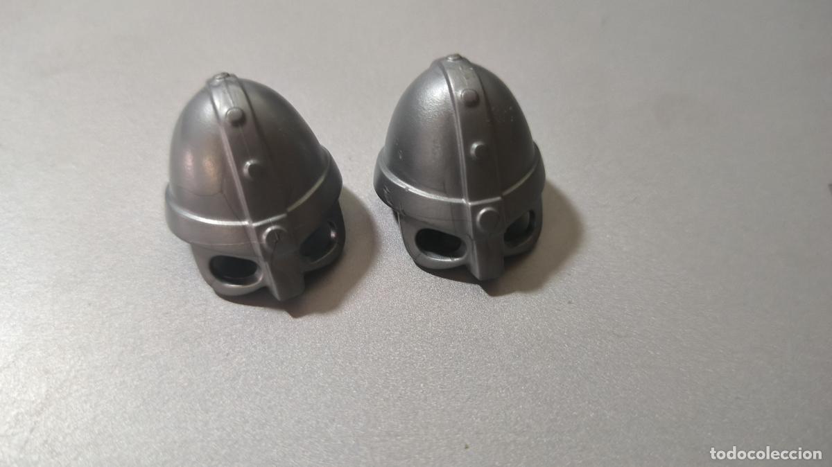 Playmobil: PLAYMOBIL - 2X CASCO MEDIEVAL - Foto 1