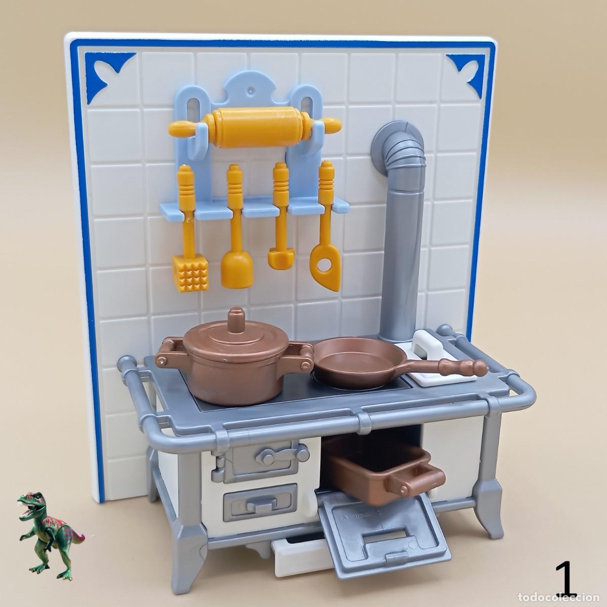 Playmobil: Playmobil cocina horno sirviente mansion victoriana olla vintage 5322 5317