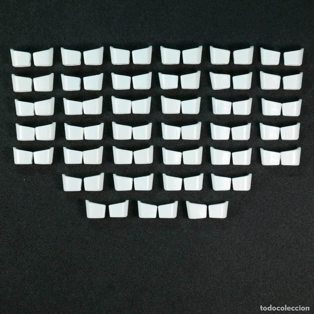 Playmobil: Playmobil 37 pares de mu&ntilde;equeras blancas totalmente blancas ☼
