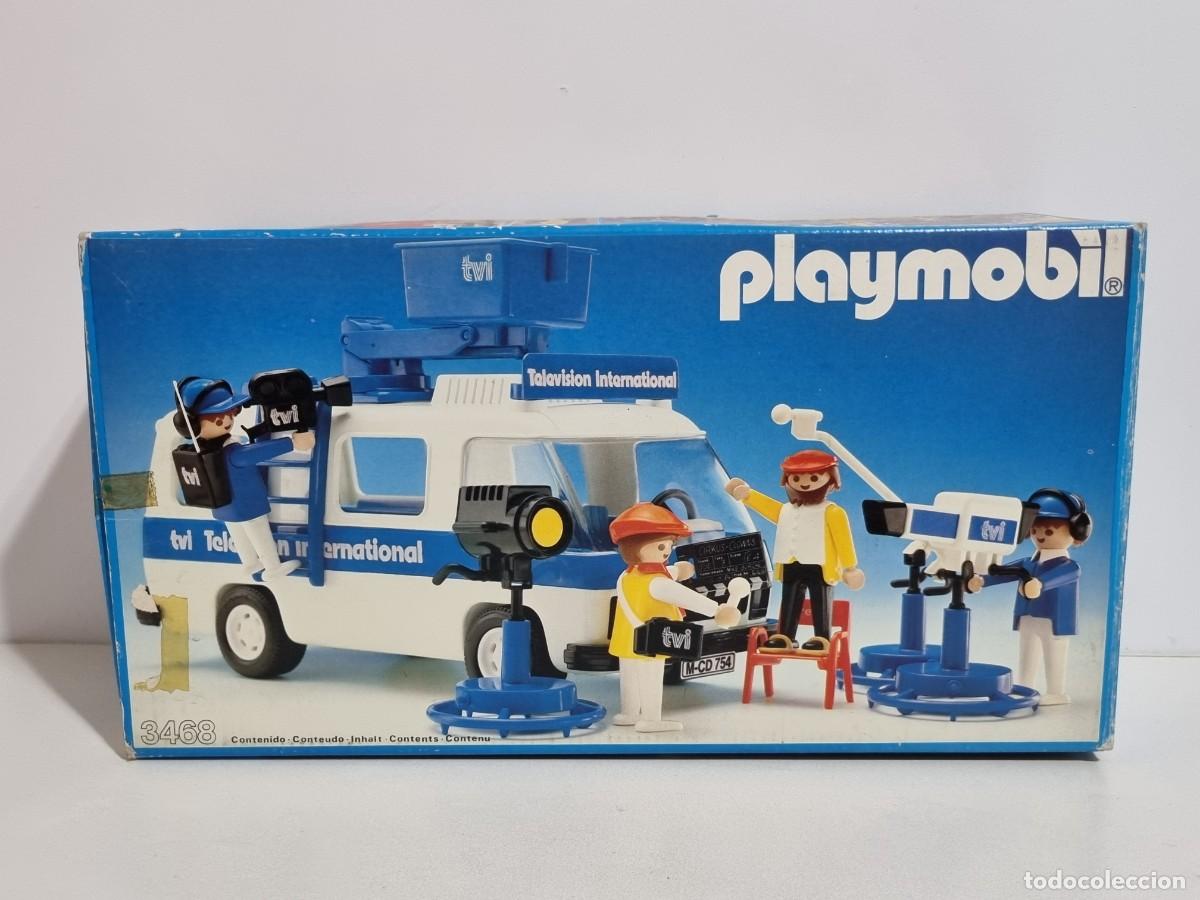 Playmobil 3468 Camion Télévision Geobra - Vintage Allemagne - Voir Photos