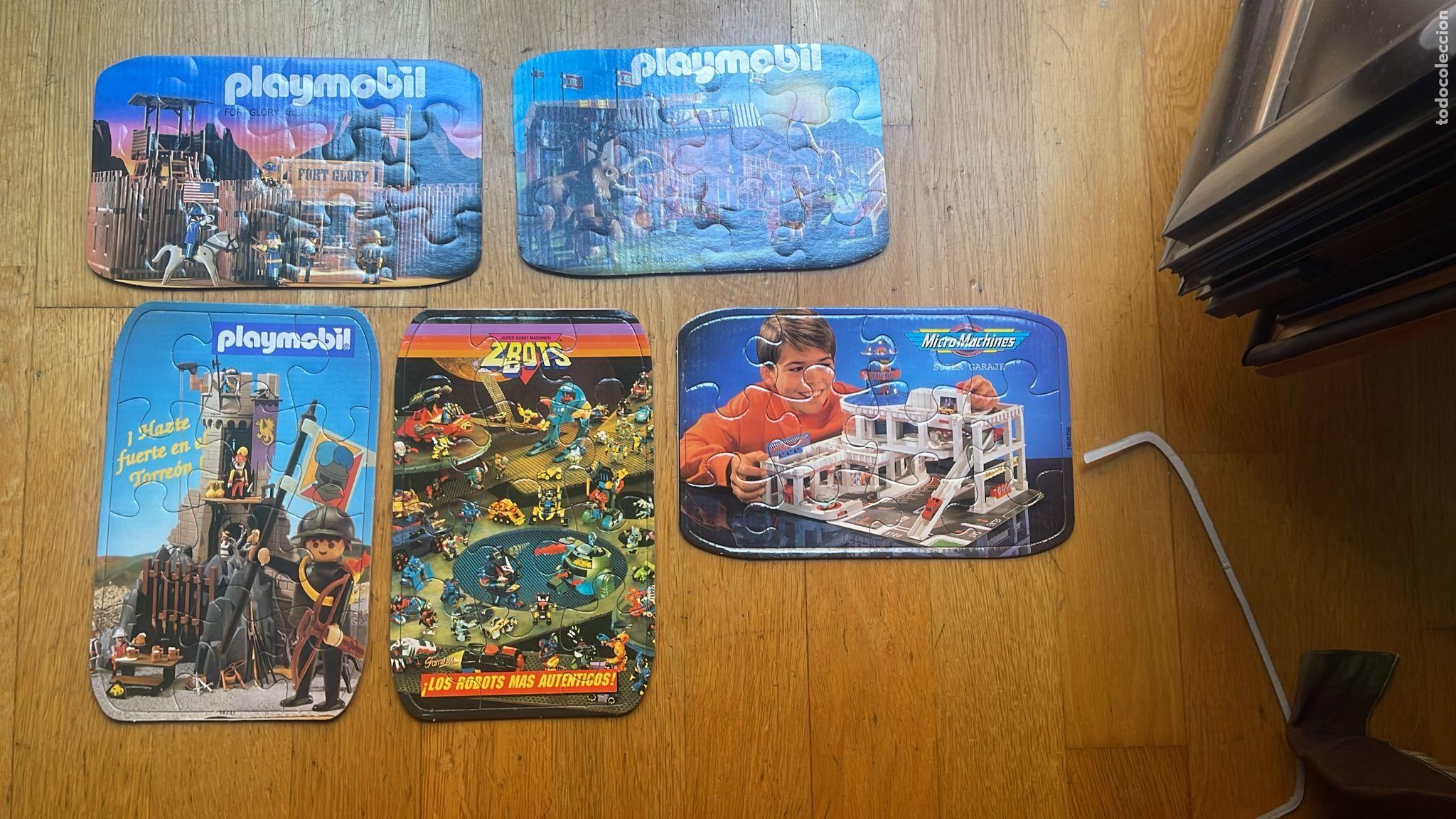 Playmobil: 5 PUZZLES JUGUETES PLAYMOBIL - Foto 1