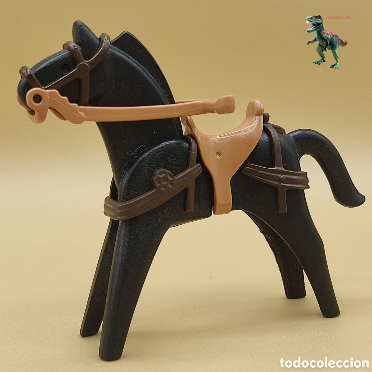 Playmobil: Playmobil caballo de batalla torneo justa caballero medieval castillo 3445 3446 3450 3666 3667 3268