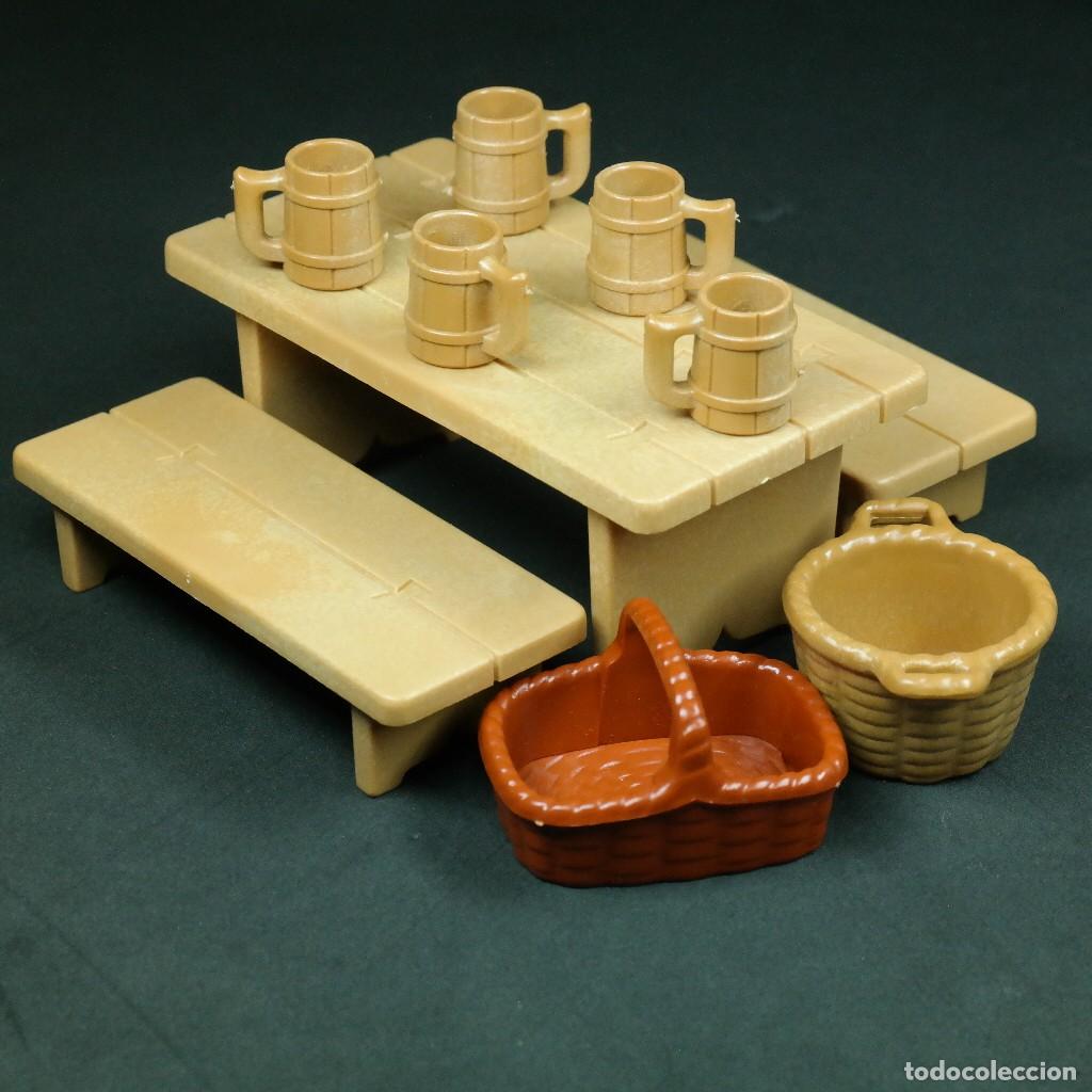 Playmobil: Playmobil mesa con canastos y chops☼ - Foto 1