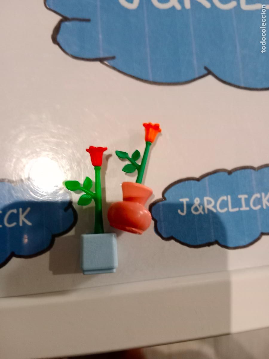 Playmobil: Playmobil repuesto vegetaci&oacute;n flores