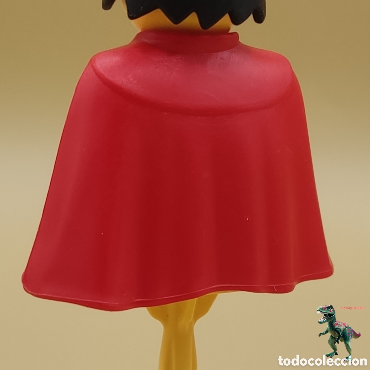 Playmobil: Playmobil capa roja corta pirata soldado mosquetero oficial guardia marina caballero medieval rojo