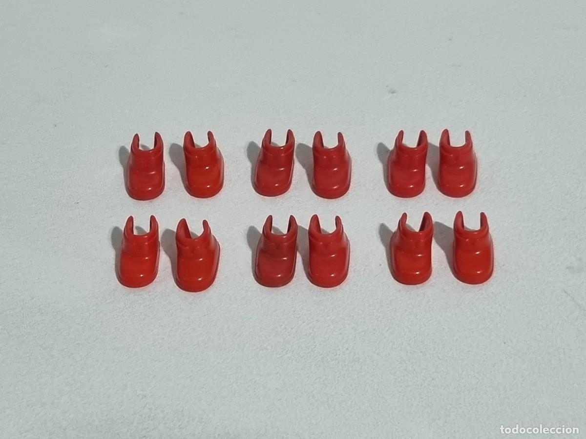 Playmobil: Playmobil Lote Antiguo Bota Zapato Rojo Primera Epoca Famobil Mujer