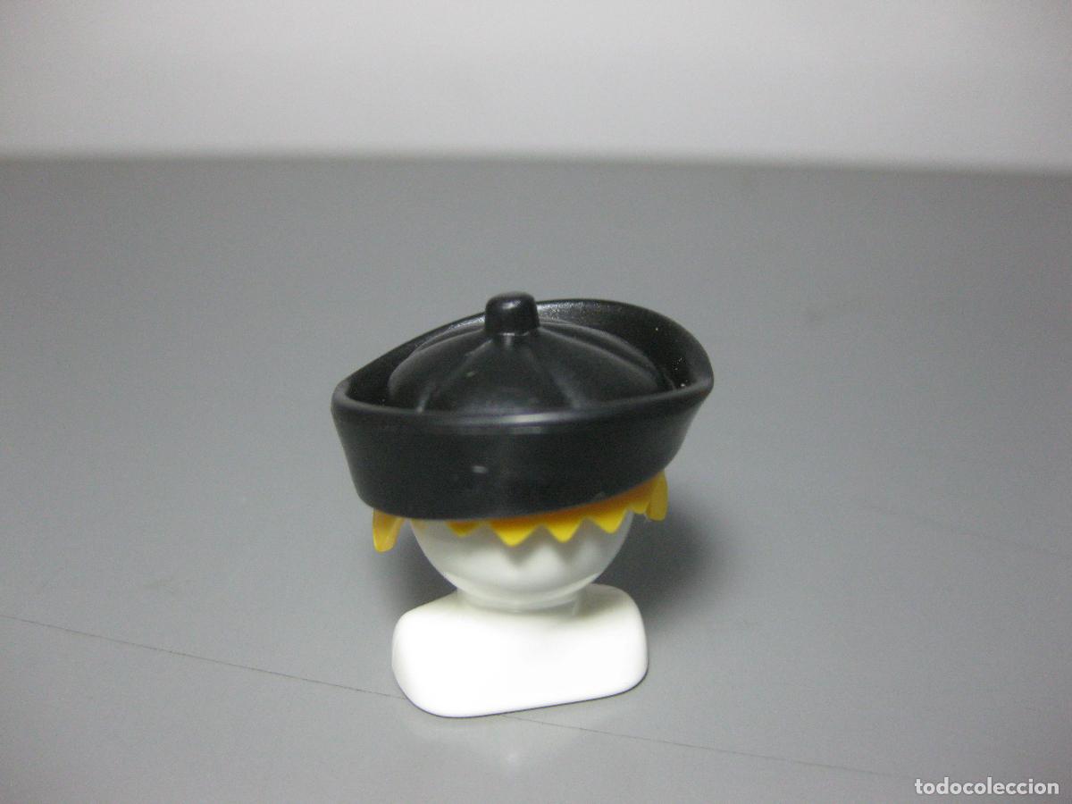 Playmobil: PLAYMOBIL gorro marinero gorra boina negra -solo se vende gorra- sob2