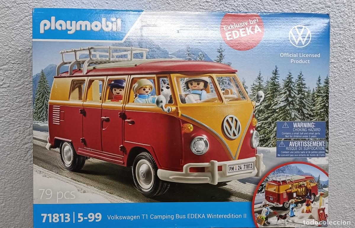 Playmobil: Playmobil 71813 Furgoneta Volkswagen exclusiva EDEKA
