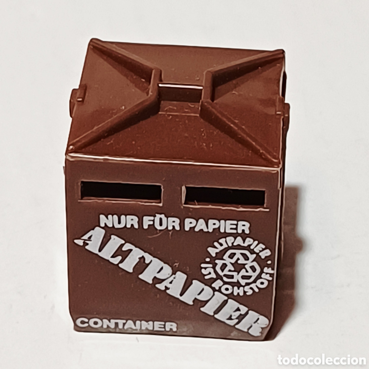 Playmobil: Pieza playmobil contenedor reciclaje papel tienda Bmw Ref. 2920