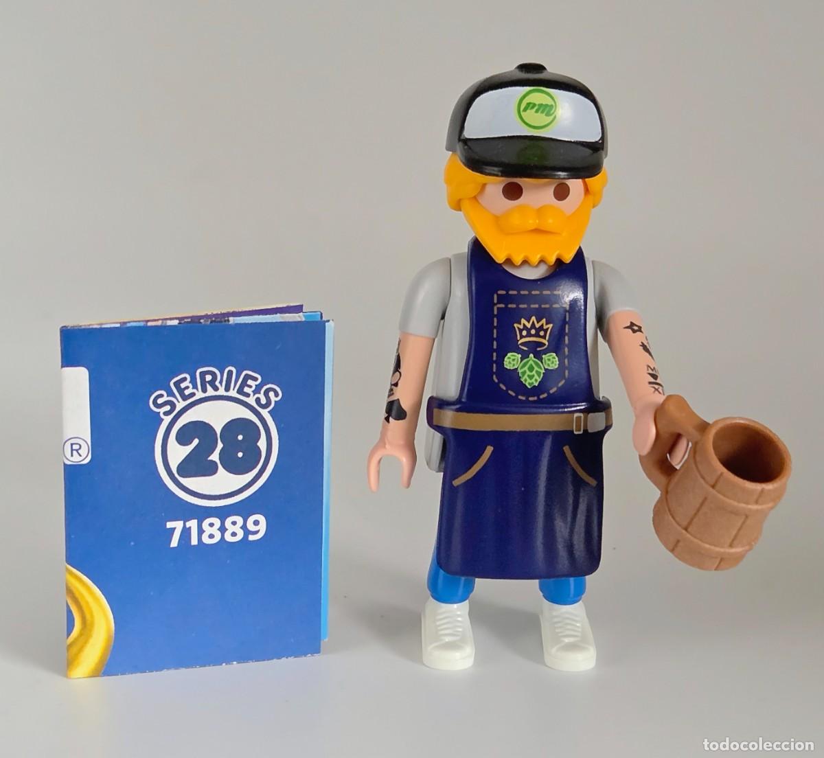 Playmobil: Playmobil Cervecero sobre Serie 28