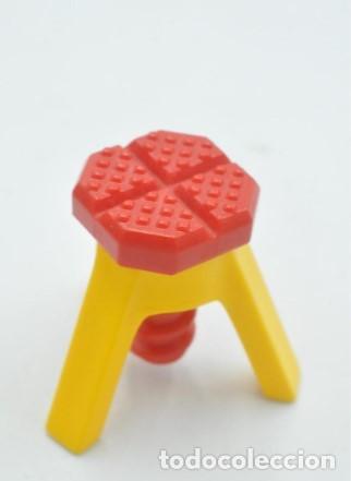 Playmobil: CJ0102 PLAYMOBIL, taburete gato taller rojo y amarillo 3614,4079,4422,5011,5059,5207,9263