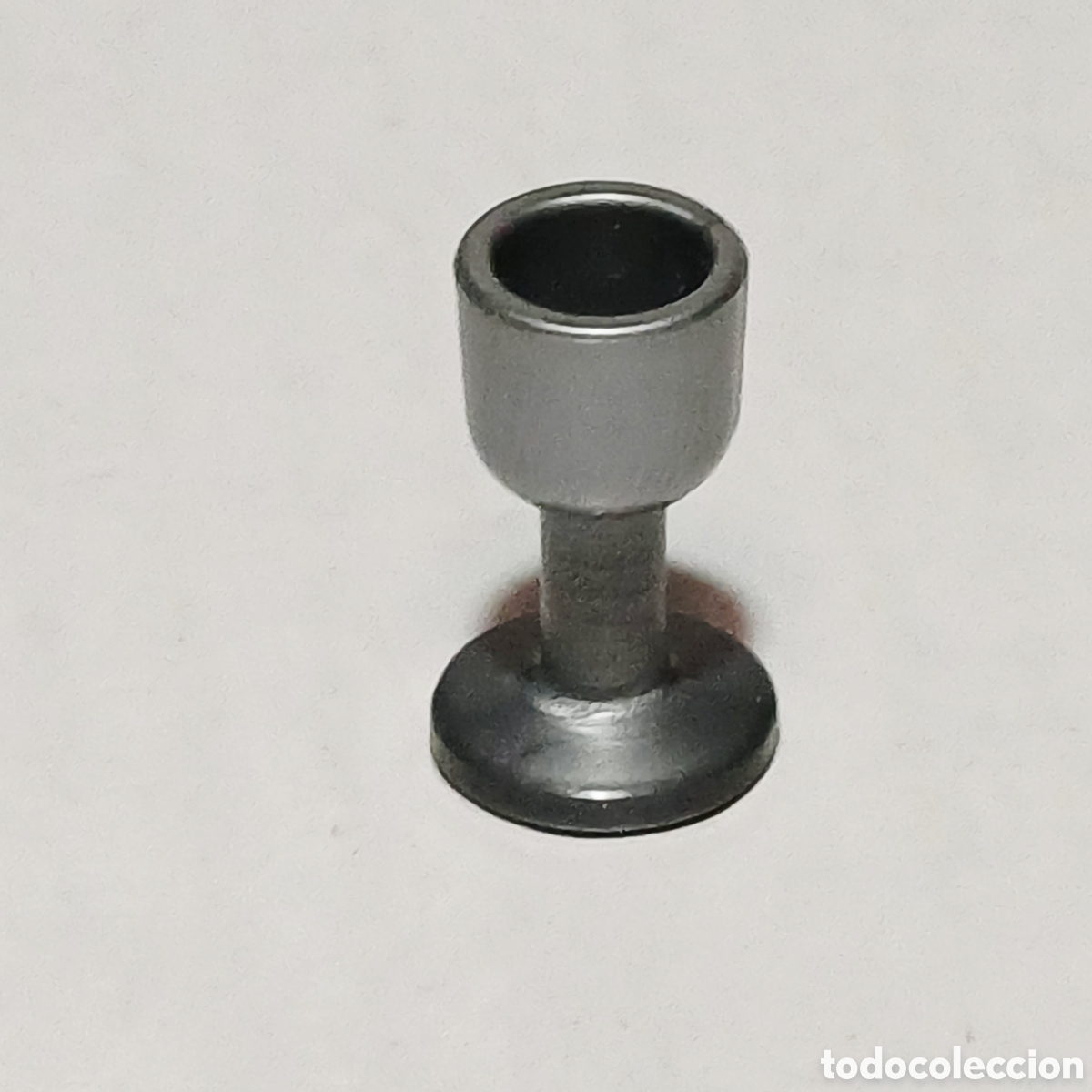 Playmobil: Pieza playmobil taza copa cerveza vino gris metalizado medieval vikingo romano