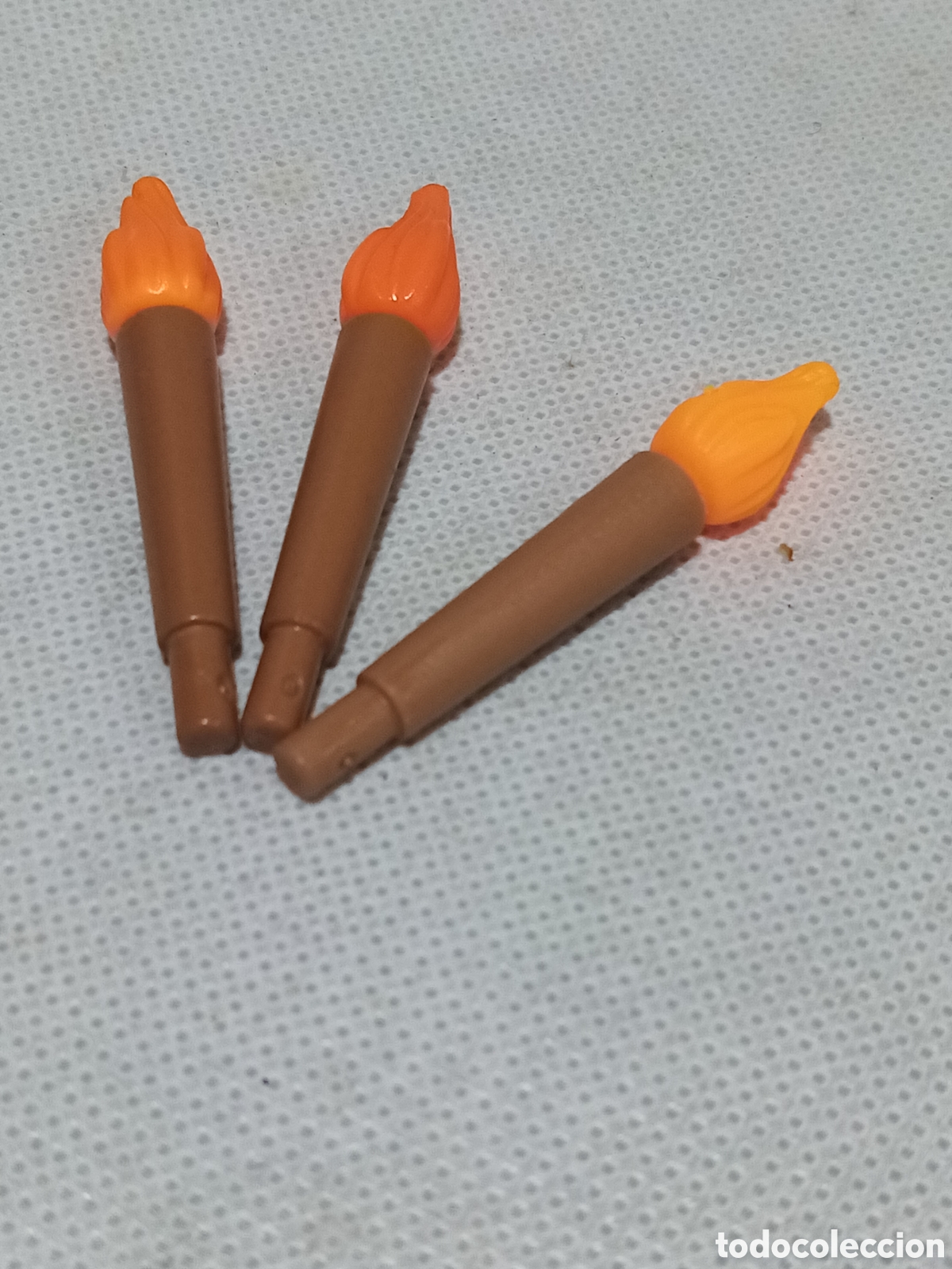 Playmobil: Playmobil 3 antorchas medieval pirata romano