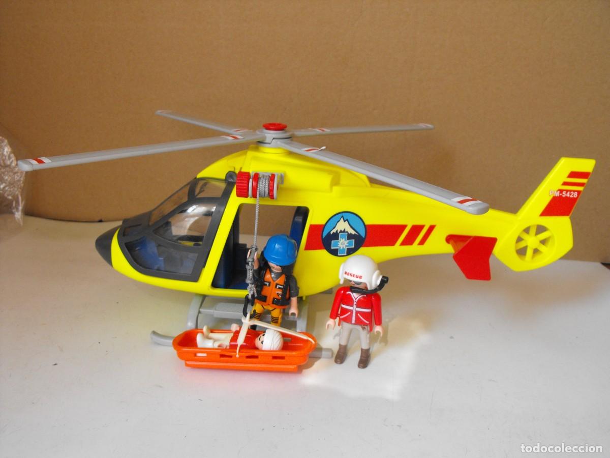 Playmobil: PLAYMOBIL.Helic&oacute;ptero de rescate. Ref. 5428. - Foto 1