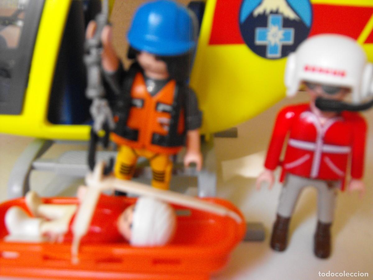 Playmobil: PLAYMOBIL.Helic&oacute;ptero de rescate. Ref. 5428. - Foto 2