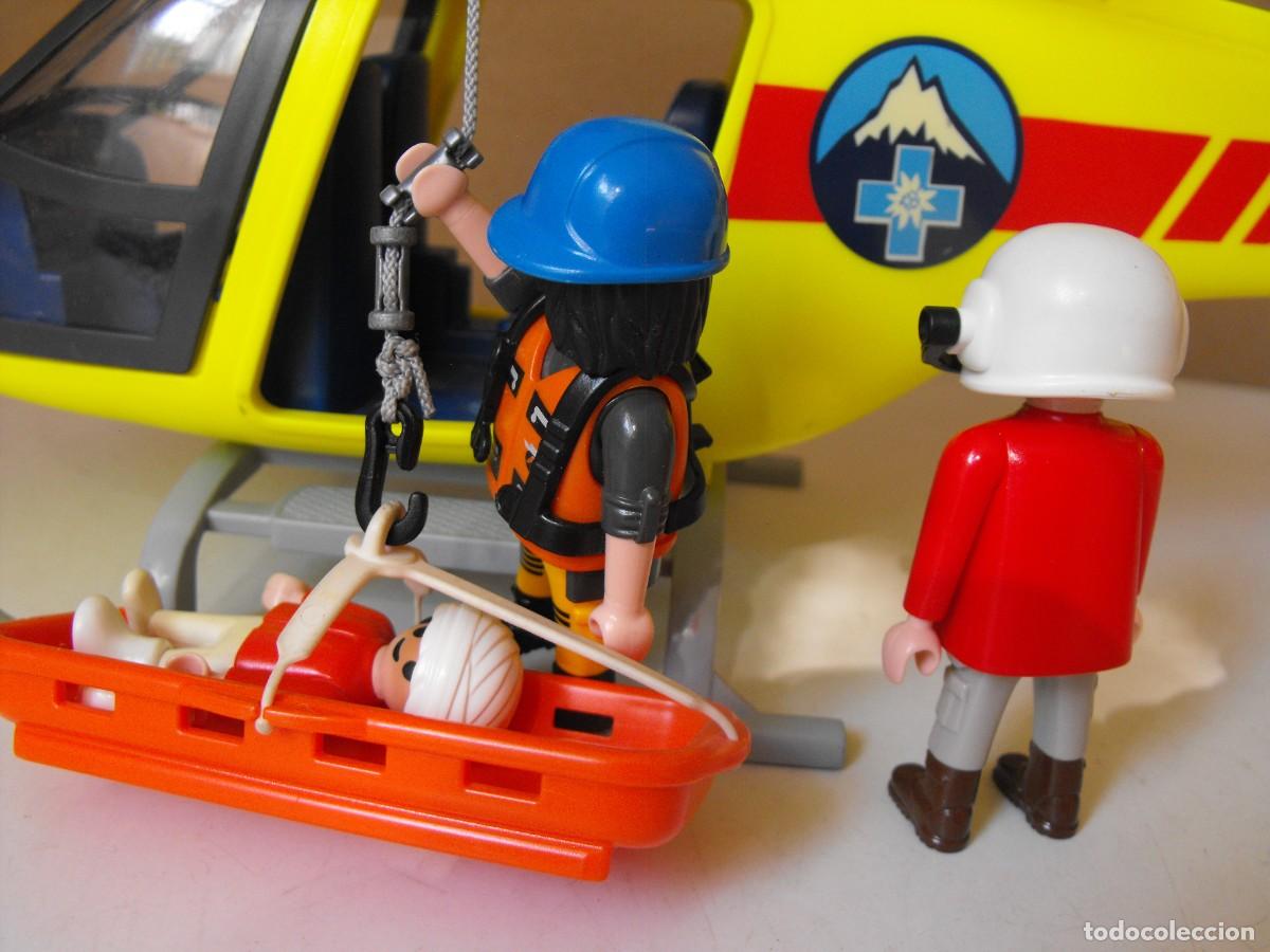 Playmobil: PLAYMOBIL.Helic&oacute;ptero de rescate. Ref. 5428. - Foto 3