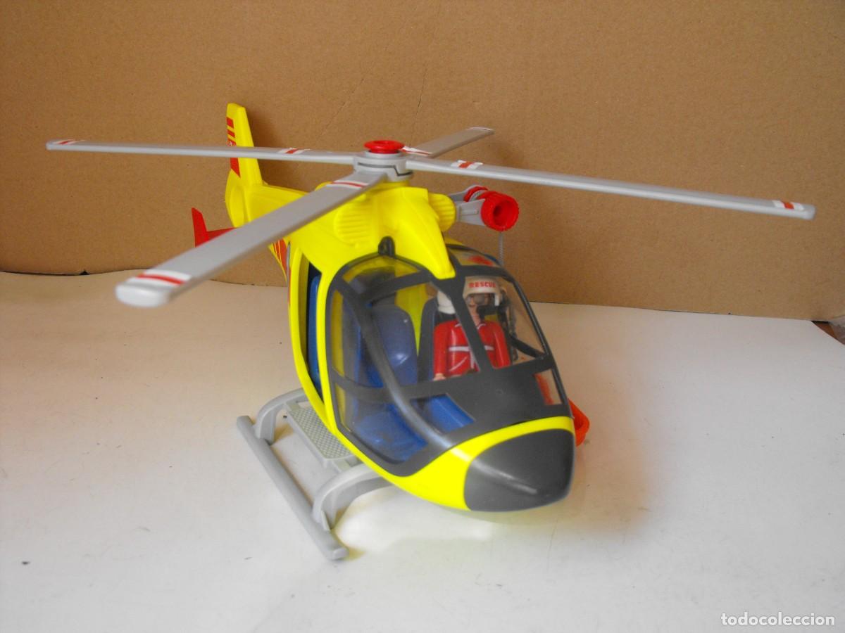 Playmobil: PLAYMOBIL.Helic&oacute;ptero de rescate. Ref. 5428. - Foto 4