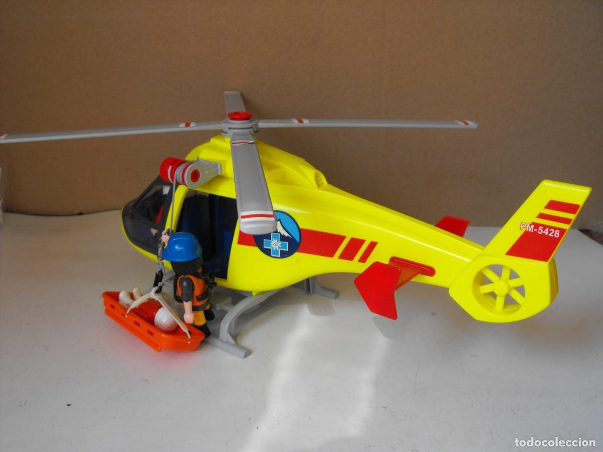 Playmobil: PLAYMOBIL.Helic&oacute;ptero de rescate. Ref. 5428. - Foto 6