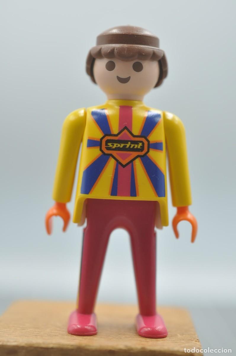 Playmobil: FIG149 LVR Playmobil, figura hombre, piloto skater