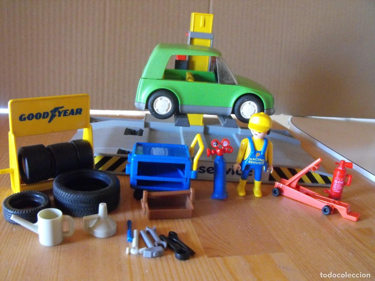 Playmobil: PLAYMOBIL. Taller de coches con elevador. De la ref. 70202. - Foto 1