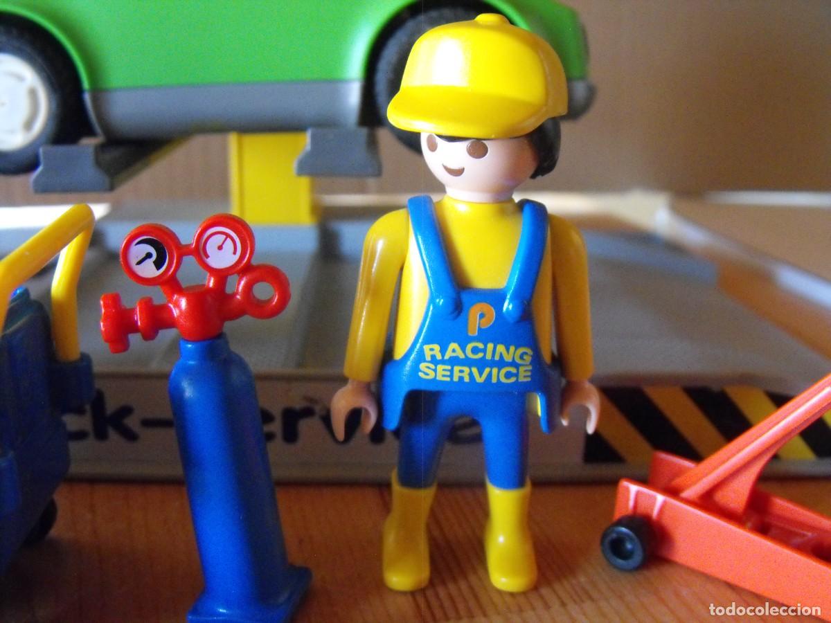 Playmobil: PLAYMOBIL. Taller de coches con elevador. De la ref. 70202. - Foto 2