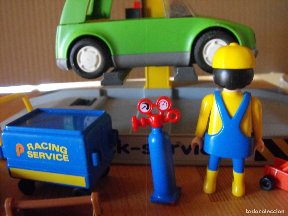 Playmobil: PLAYMOBIL. Taller de coches con elevador. De la ref. 70202. - Foto 3
