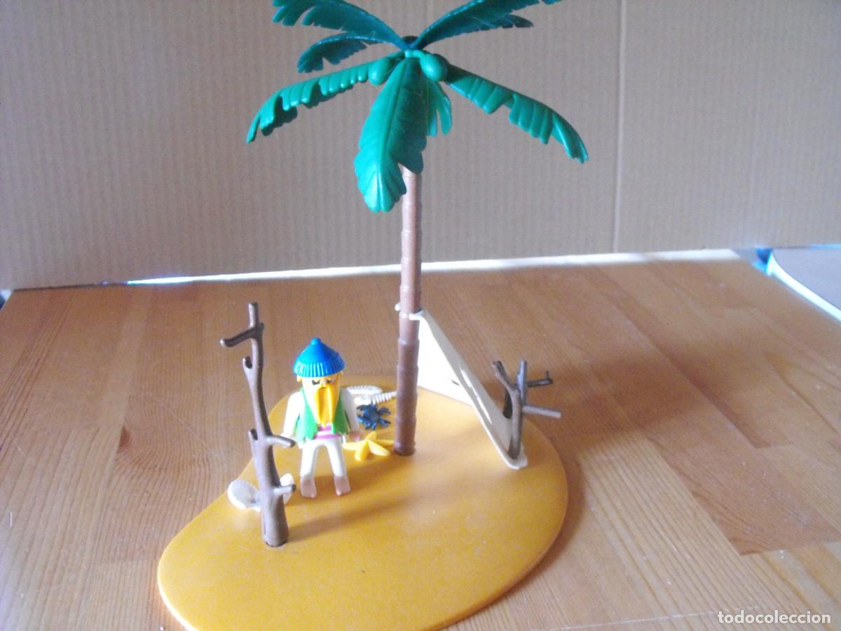 Playmobil: PLAYMOBIL. Isla con naufrago. De la ref. 3861. - Foto 6