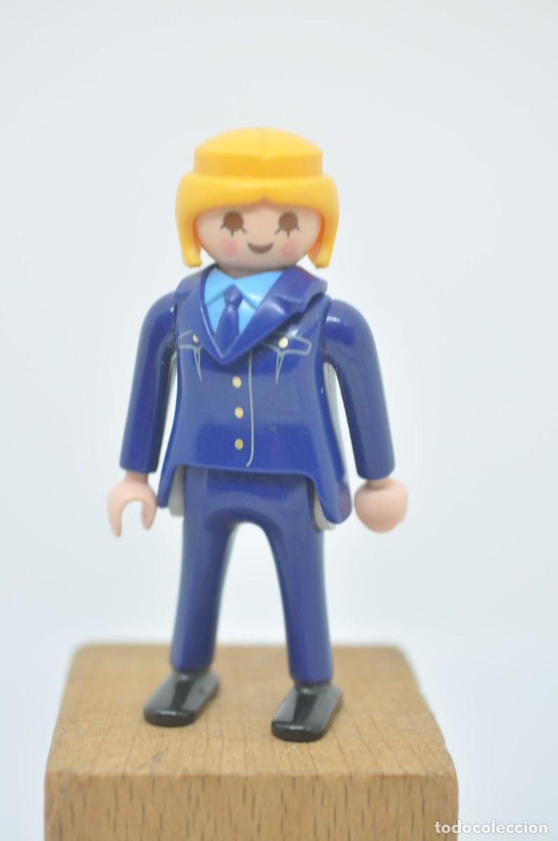 Playmobil: FIG156 LVR, figura, mujer, policia