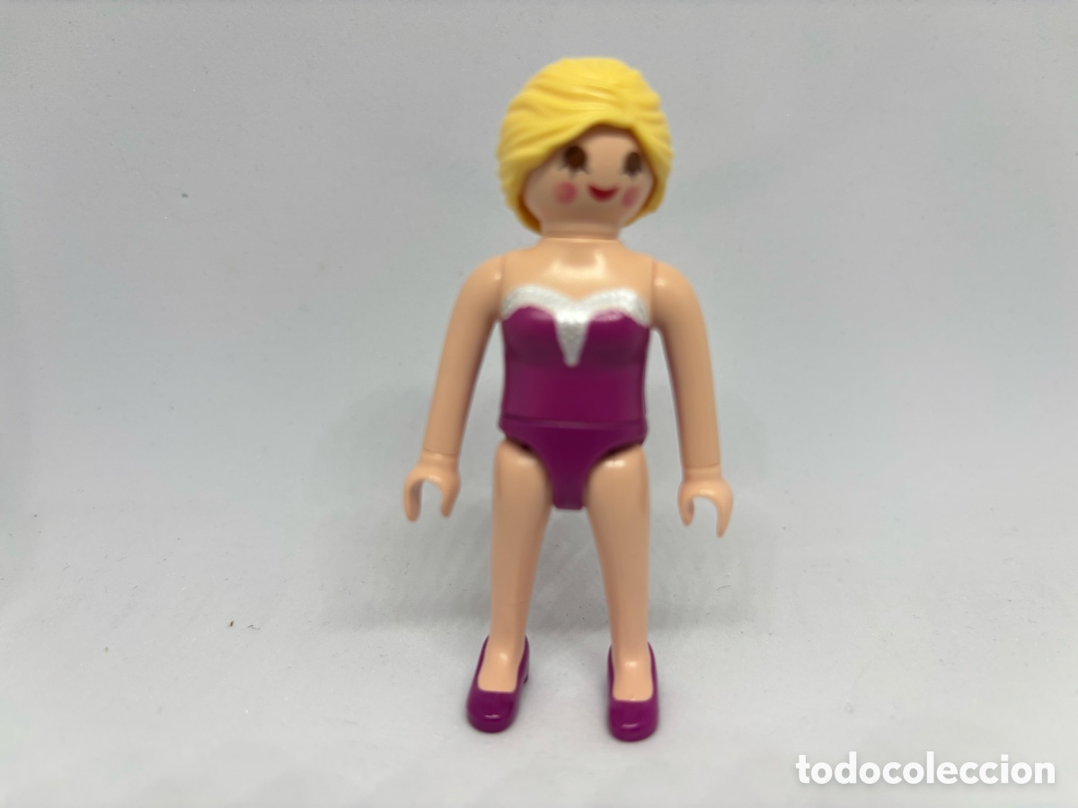 Playmobil: Playmobil bailarina maillot granate