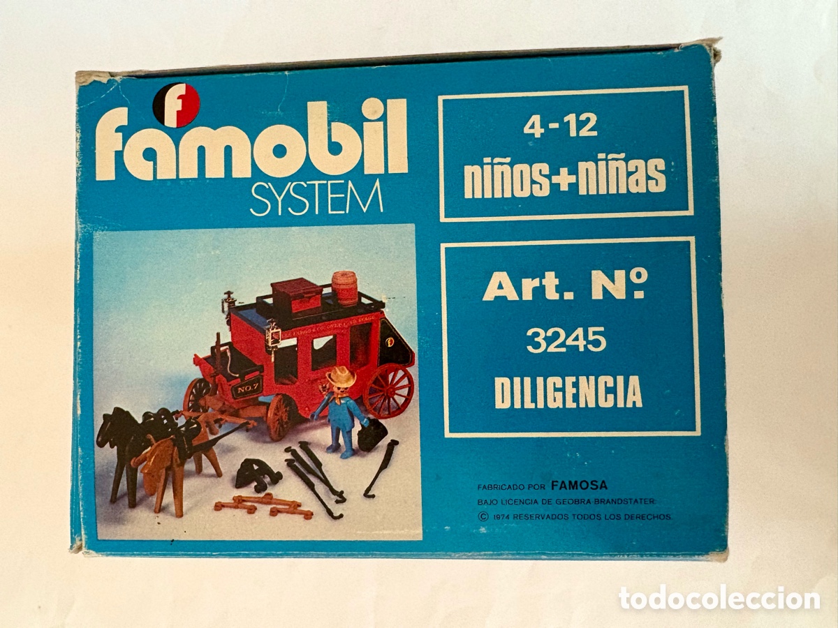 Playmobil: Diligencia de Famobil. Ref. 3245 - Foto 14