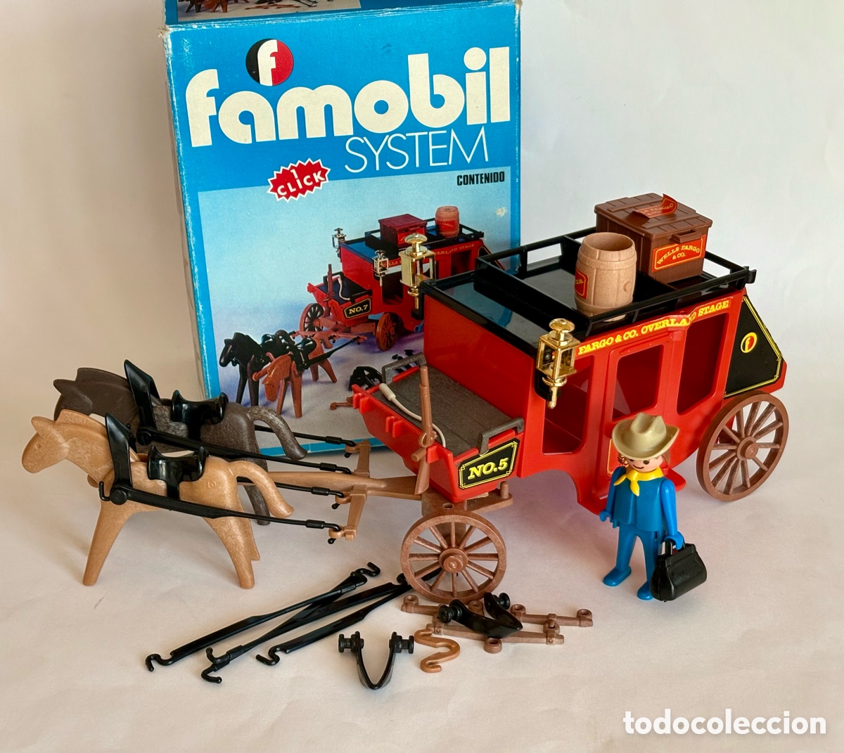 Playmobil: Diligencia de Famobil. Ref. 3245 - Foto 1