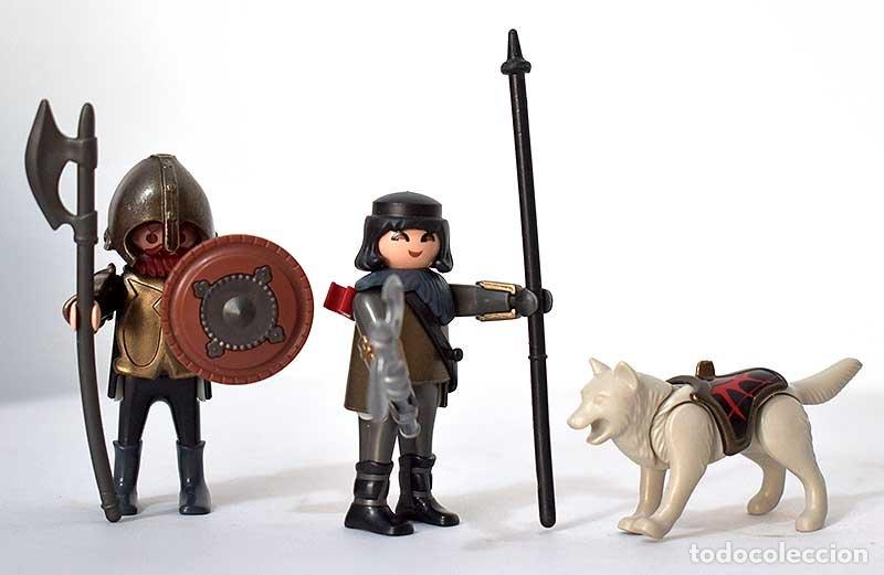 Playmobil: Playmobil. Guerreros ref. 4810 y 4812 (incompletos)