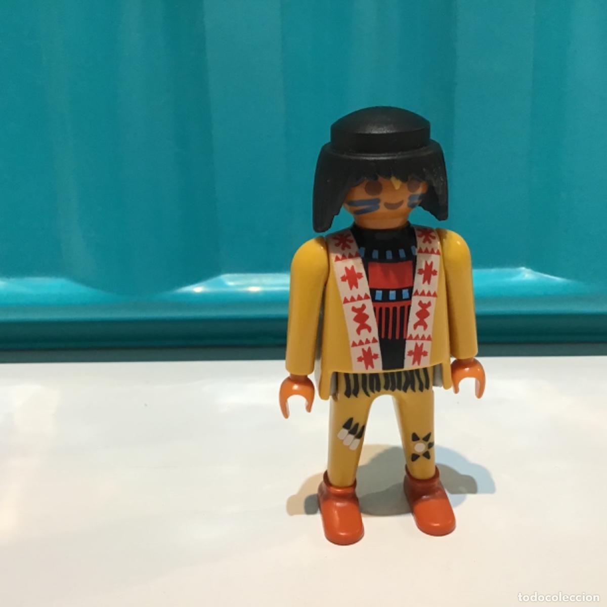 Playmobil: Playmobil Mu&ntilde;eco indio. A 73 - Foto 1