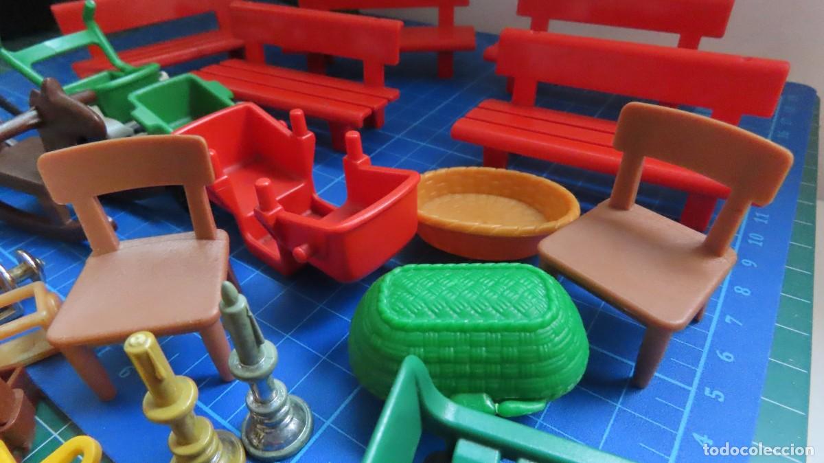 Playmobil: playmobil bancos y accesorios varios - Foto 3