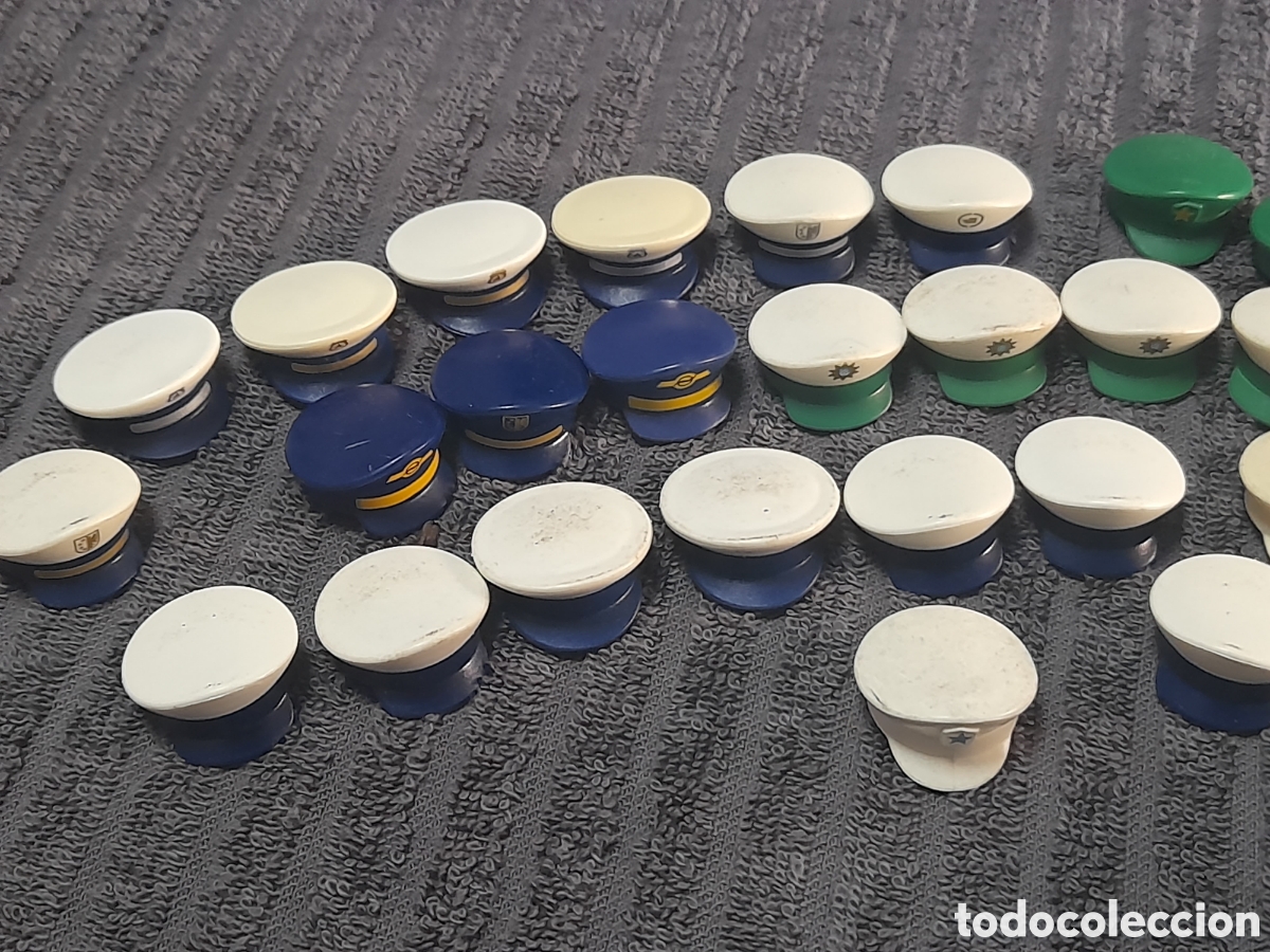 Playmobil: PLAYMOBIL. LOTE DE GORRAS DE PLATO. - Foto 3