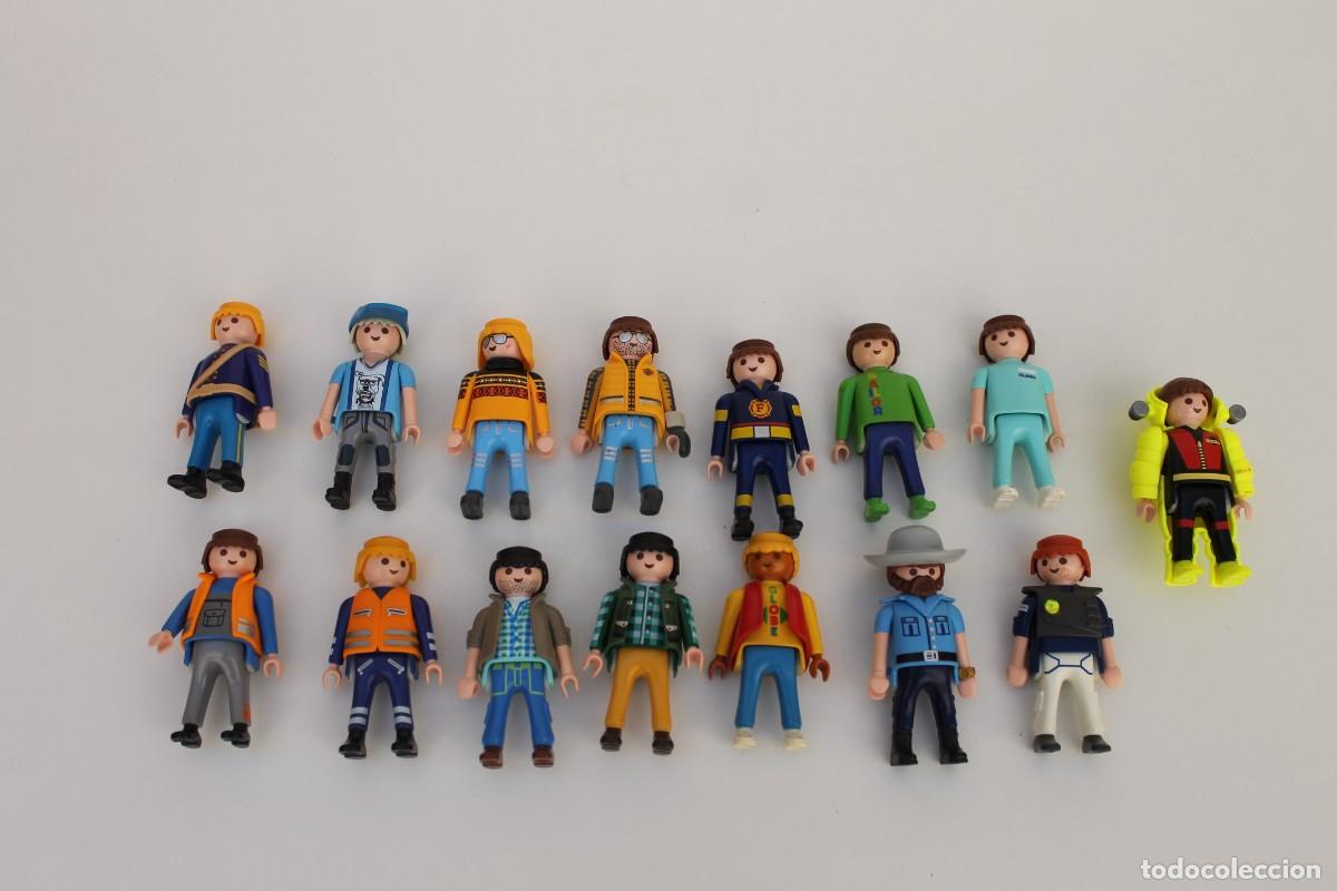 Playmobil: LOTE DE 15 FIGURAS PLAYMOBIL. - Foto 1