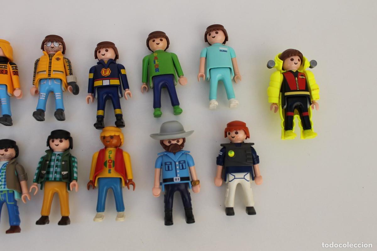 Playmobil: LOTE DE 15 FIGURAS PLAYMOBIL. - Foto 3