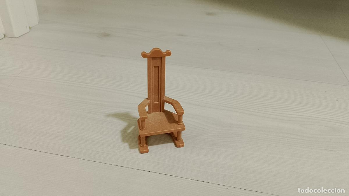 Playmobil: Trono de rey medieval antiguo de Playmobil. Totalmente nuevo.