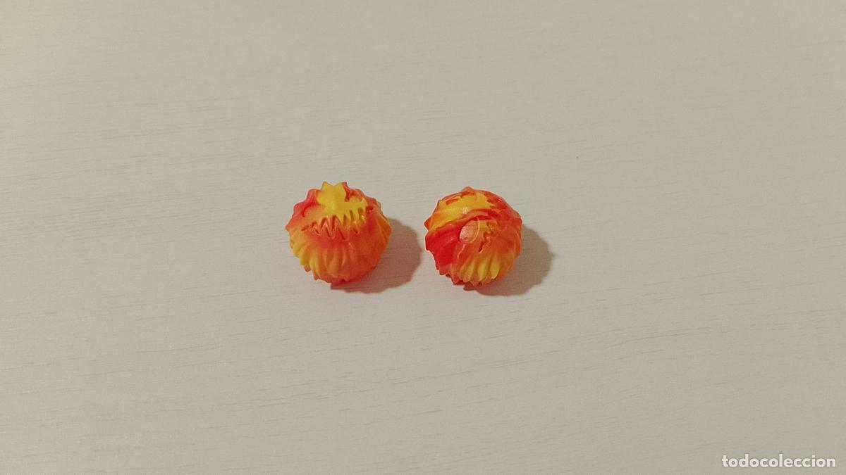 Playmobil: Lote de dos pompones de animadora de Playmobil. Totalmente nuevo.