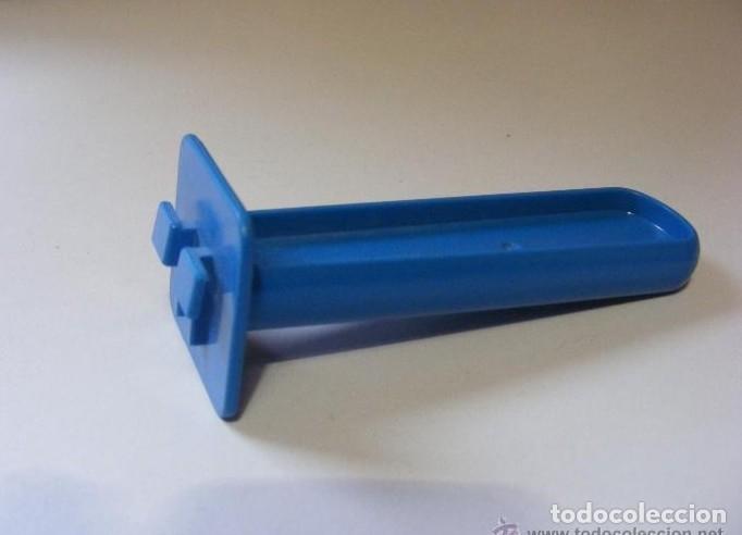 Playmobil: PLAYMOBIL soporte azul para pintar playmobil color 3616
