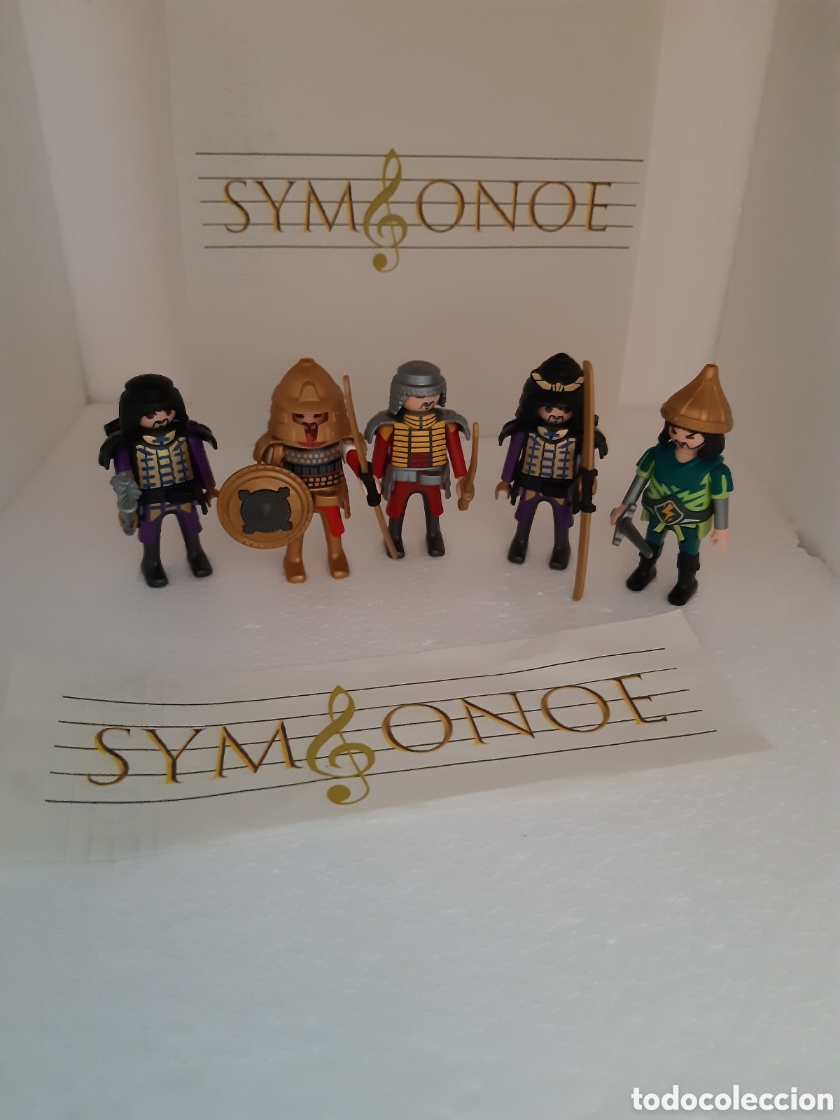 Playmobil: Cinco guerreros Samurais Playmobil