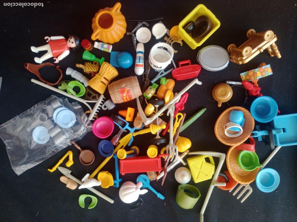 Playmobil: Lote de Playmobil y complementos