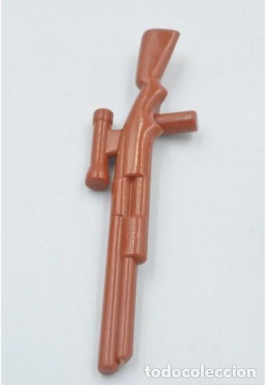 Playmobil: CJ0128 Playmobil, rifle marron mira telescopica