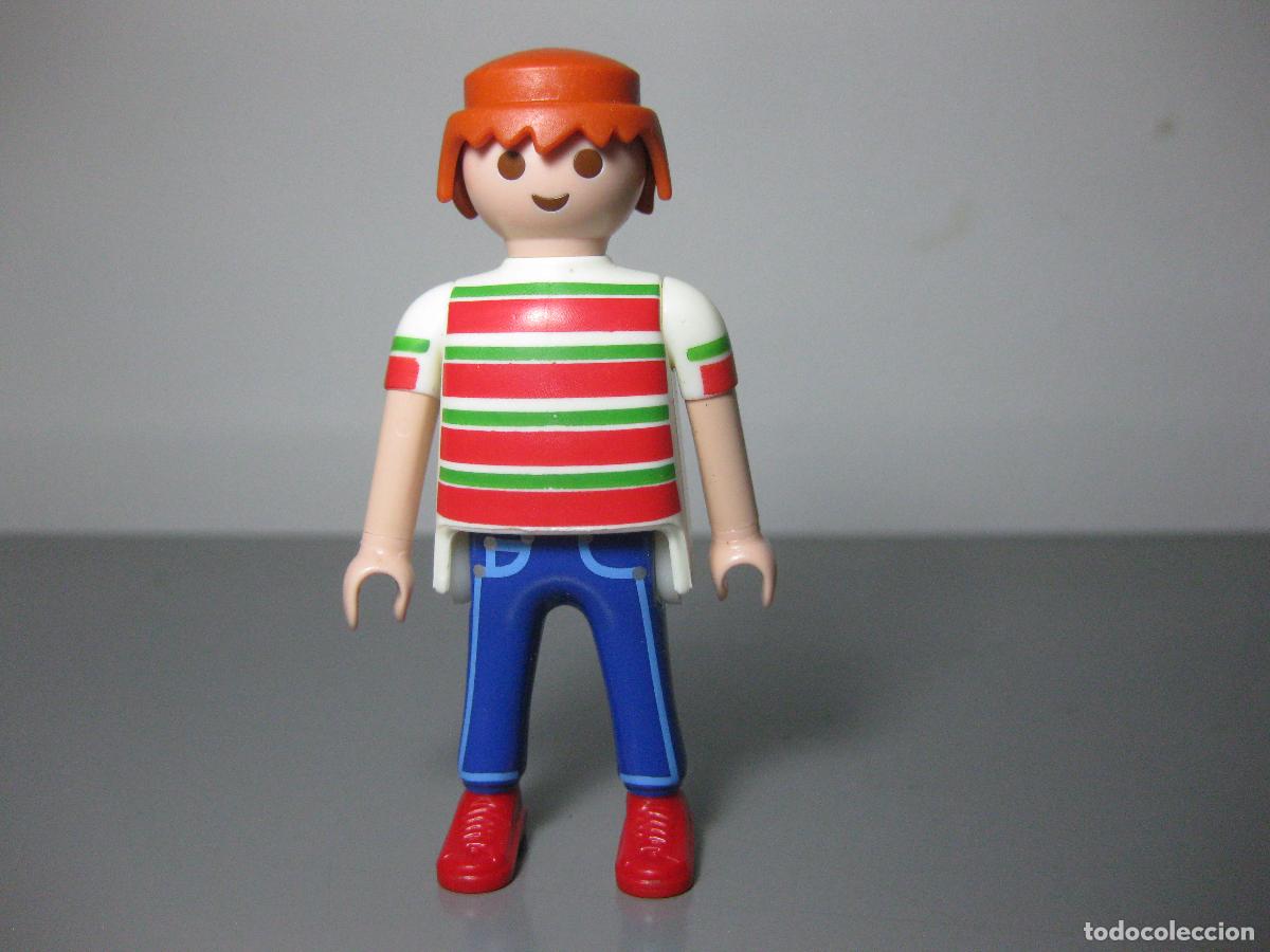 Playmobil: PLAYMOBIL FIGURA HOMBRE CIUDAD JEANS -C3