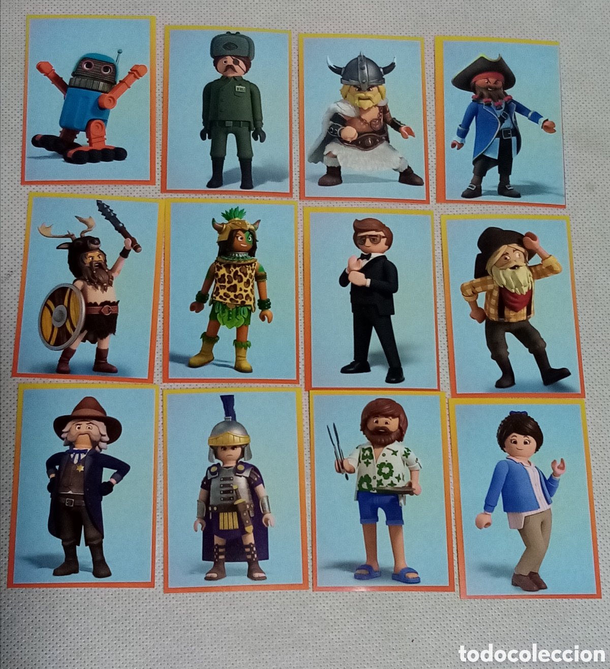 Playmobil: Playmobil lote 12 pegatinas la pel&iacute;cula