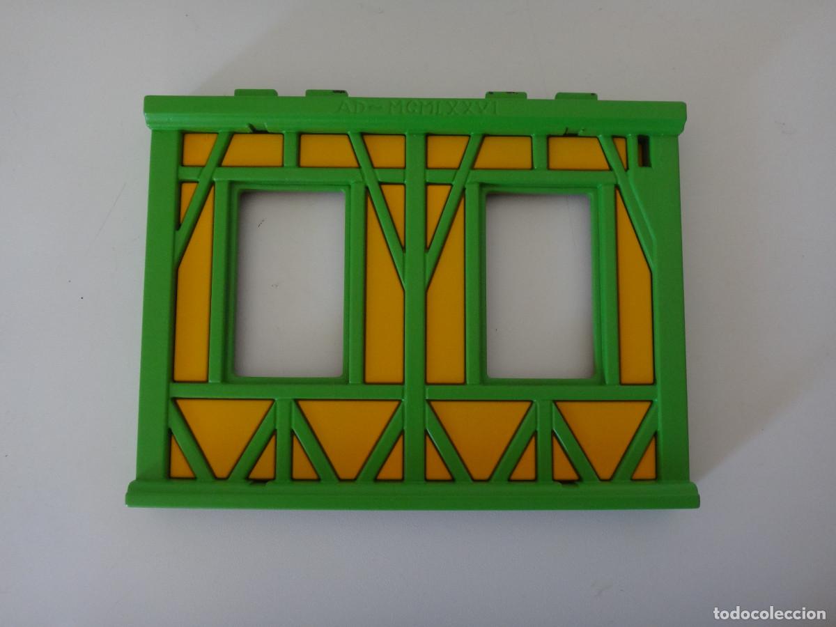 Playmobil: PLAYMOBIL PARED VENTANA CASA MEDIEVAL CASTILLO CUSTOM