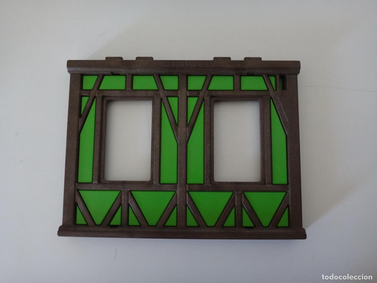 Playmobil: PLAYMOBIL PARED VENTANA CASA MEDIEVAL CASTILLO CUSTOM