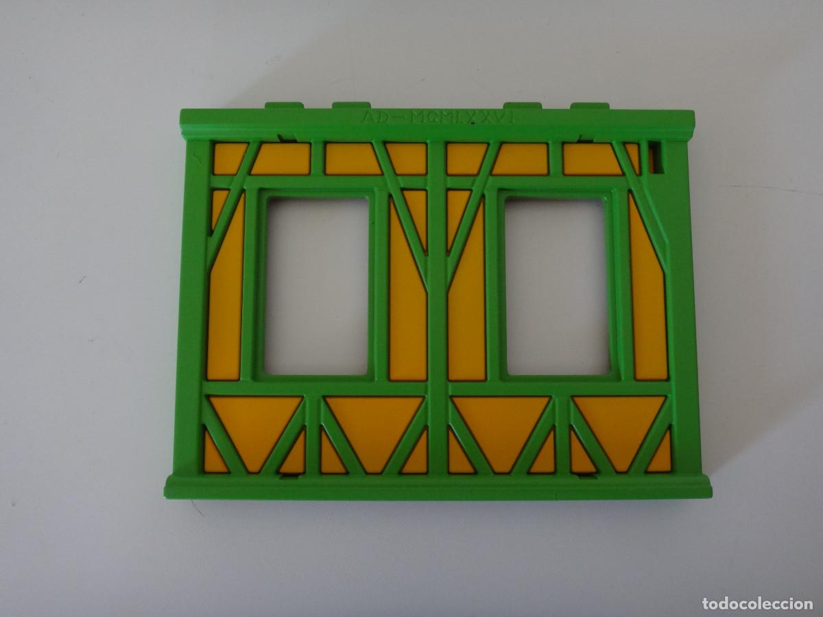 Playmobil: PLAYMOBIL PARED VENTANA CASA MEDIEVAL CASTILLO CUSTOM