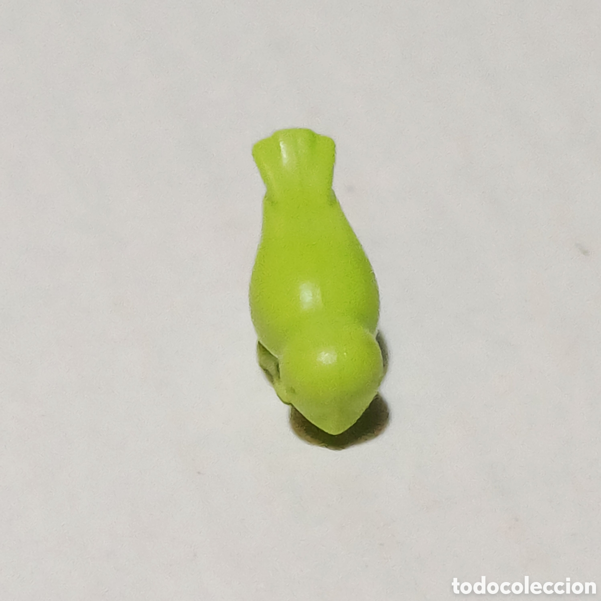Playmobil: Pieza playmobil animal pajaro verde claro comiendo granja country city ciudad