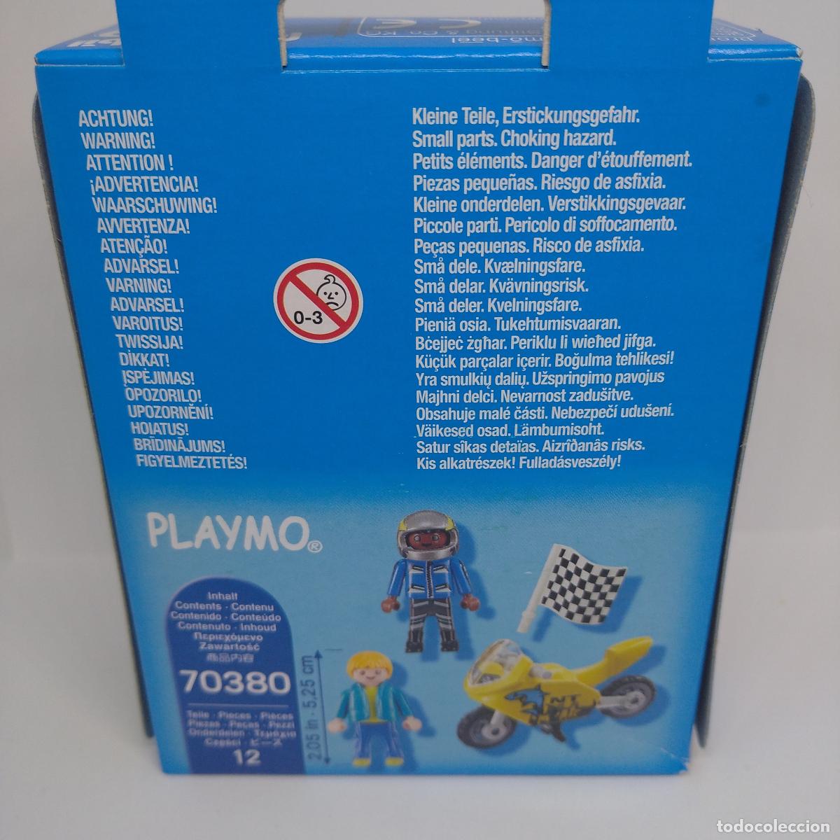 Playmobil: PLAYMOBIL MOTORISTA REF.70380 - Foto 3